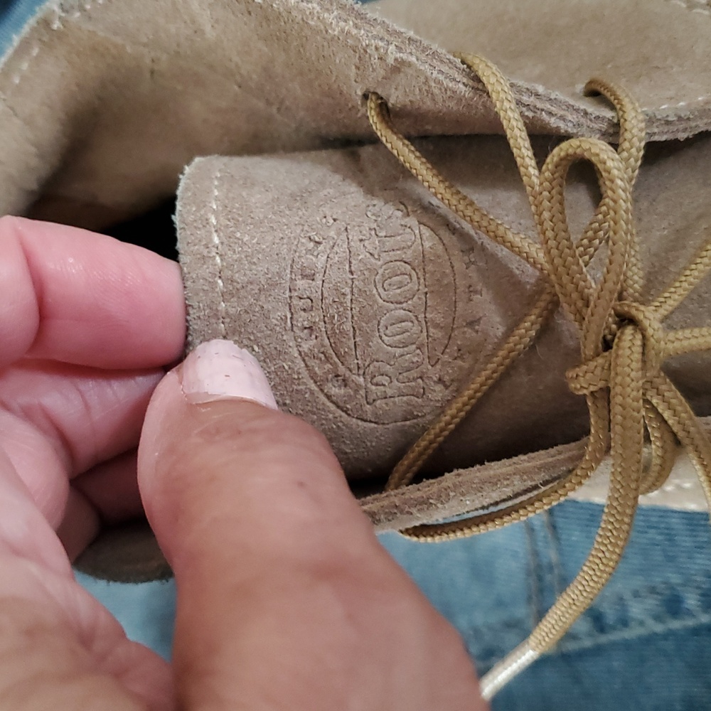 ROOTS DRSERT BOOTS Authentic Tan Suede – Size 6.5 – Classic Canadian 🇨🇦 - Picture 11 of 11